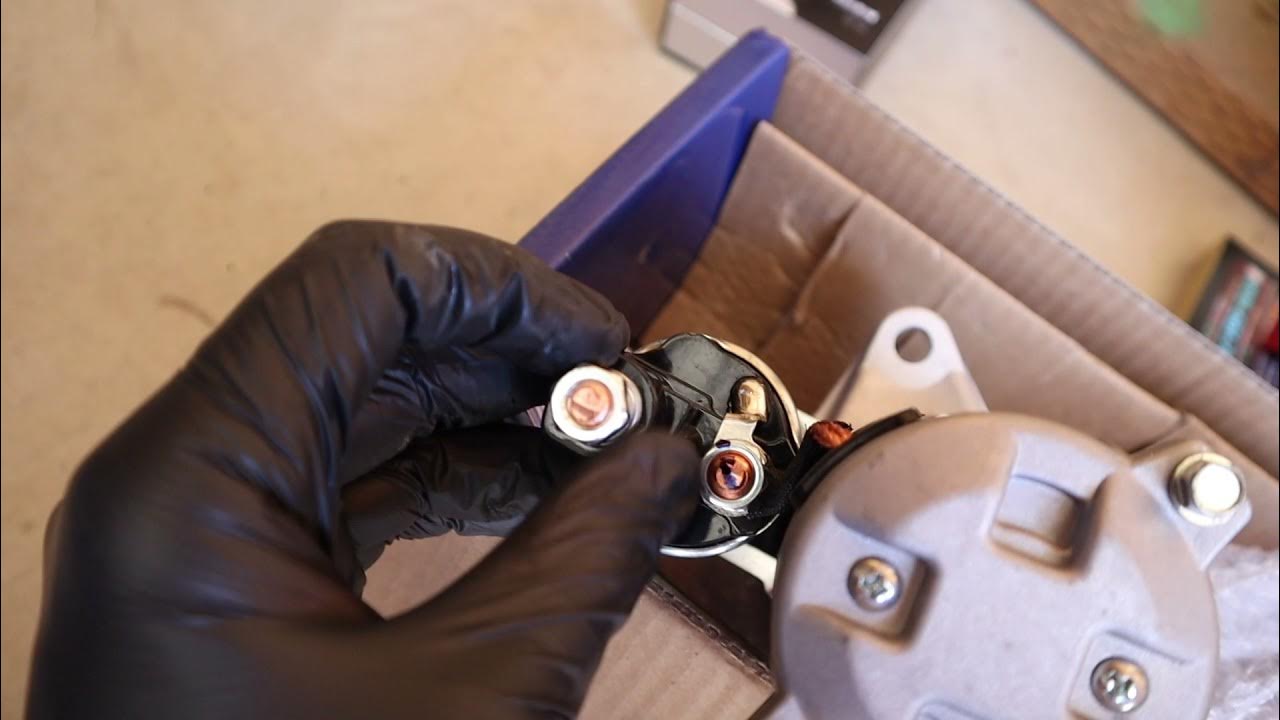 How To Replace a Starter on a Subaru - YouTube