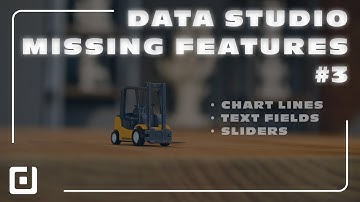 Data Studio MISSING Features #3 - Chart Lines, Text Fields, Sliders