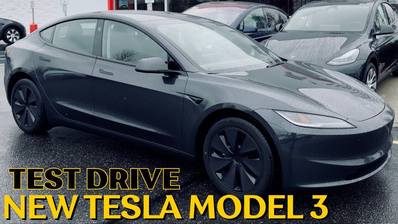New sighting of some Tesla Model 3 Highland test vehicles in Europe! –  Shop4Tesla