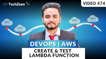 DevOps Tutorial #74: AWS: Create & Test AWS Lambda Function | 2025 | (Hindi/Urdu)