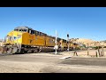 UPRR Intermodal Train at Bealville, California