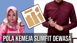 Download lagu Pola Kemeja Slimfit Size M //Tehnik Memotong Dengan Pola Satu Lembar