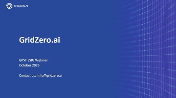 G-PST/ESIG Webinar: How AI Can Tackle the Increasing Complexity in Power System Operations