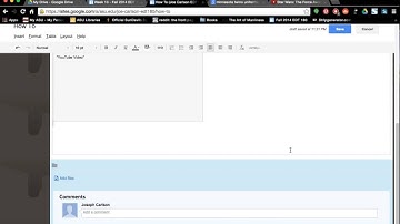 How To Insert in Google Sites