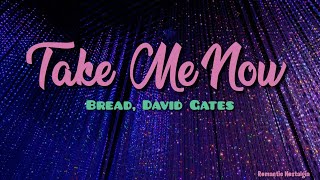 Take Me Now  - Bread, David Gates(Lyrics)