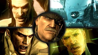 Metal Gear Solid 4 Guns Of The Patriots - All Bosses & Ending Playstation 3