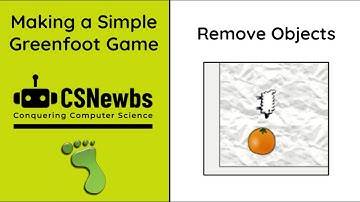 Greenfoot Guide 4 - Remove Objects