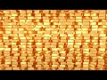 Abstract Shiny Golden Cube Metallic Reflection Moving Wall Rotates 4K DJ Visuals Loop Background