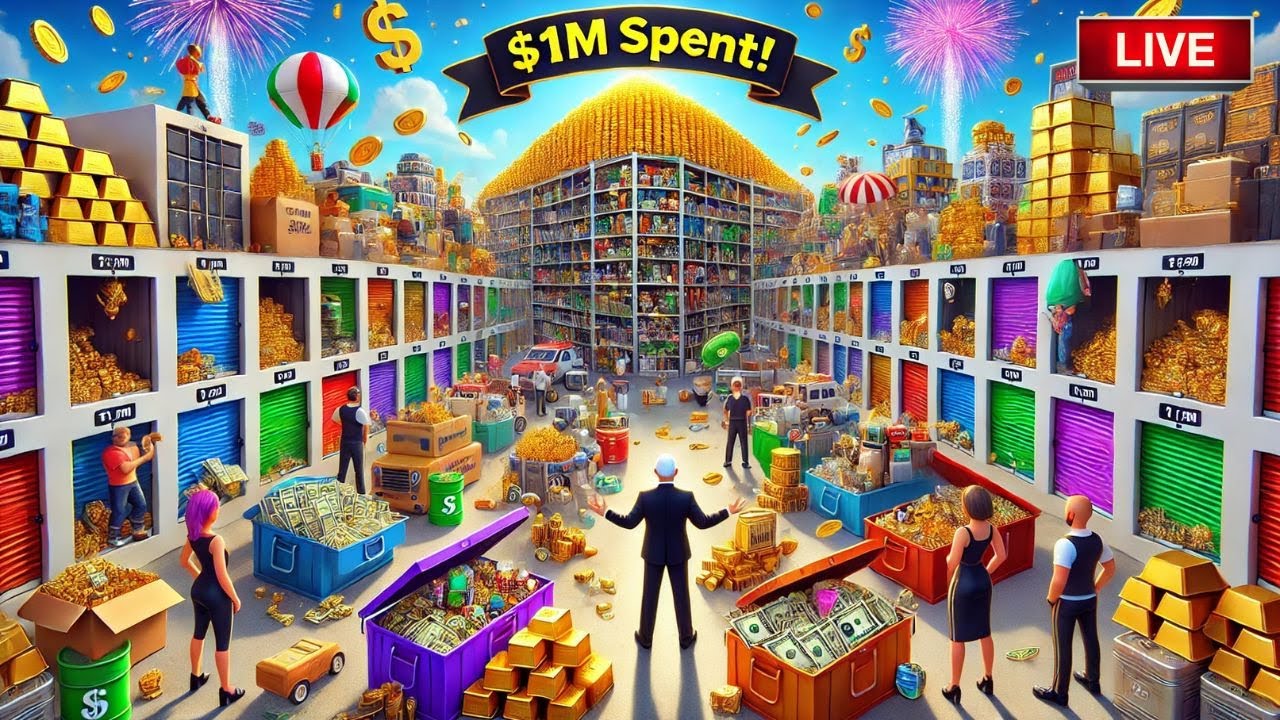 Buying All Storages | Storage Hunter Live Stream  | Vivek Gaming