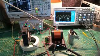 Electric Field Influencing Experiment
I had a question: Is it possible to move charges from the electric field in a controlled way?
Why I think it could be interesting:
If we where able to move charges away then we get hopefully more attraction from the environment because what is creating the electric field isnt changed and therefor to get balance again as with no influencing more charges need to be there to get balance again around the disturbance we created with the series resonant tank circuit. By continuously moving away the charges we then create a flow or at least thats what I hope Im creating with the setup shown in the video
If somebody could help me whats the cause of the neon bulb lighting up at the top of the electrodes or at the bottom it would be very helpful. Electric Field Influencing Experiment