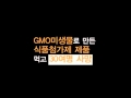 유전자조작 GMO