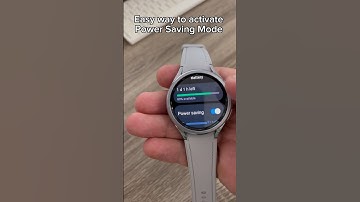 Easy way to activate Power Saving Mode on Samsung Galaxy Watch #samsung #galaxywatch6 #shorts