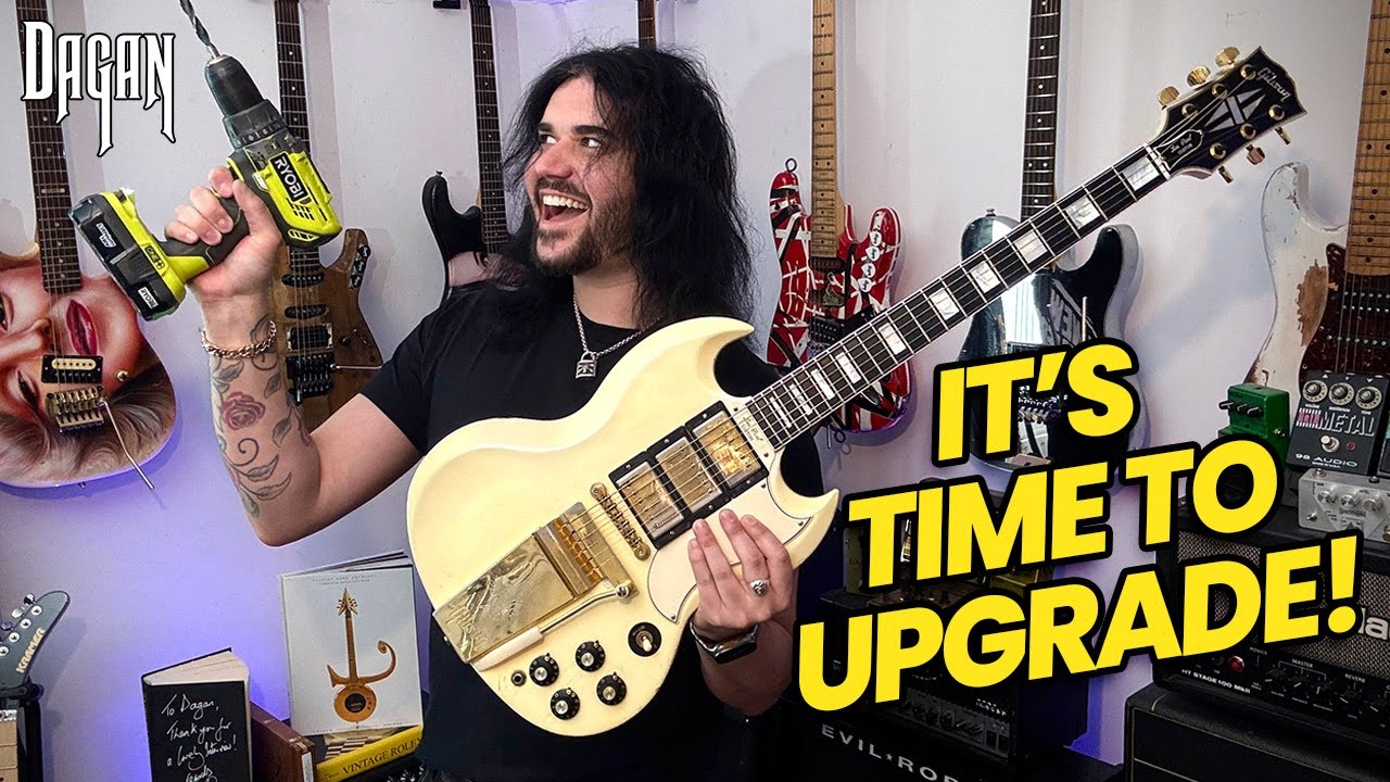 Modifying My Gibson SG Custom! - Out With The Old, In With The New!