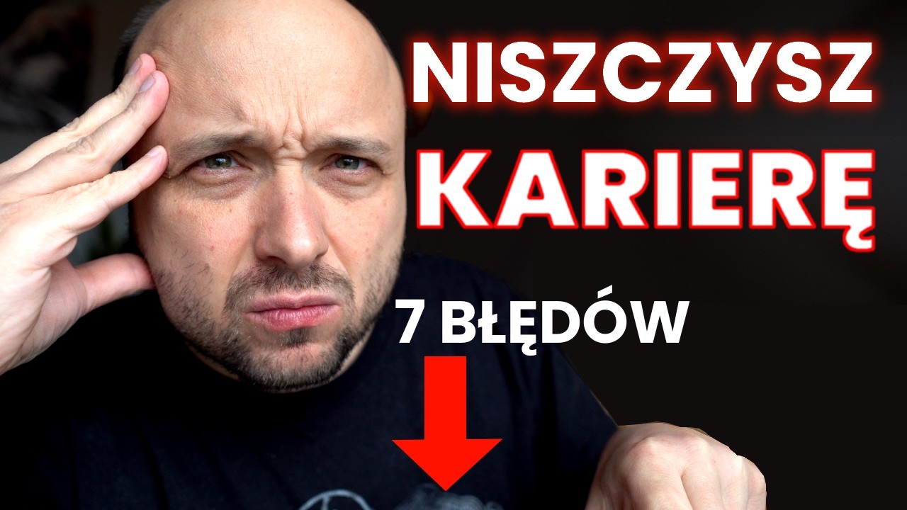 7 błędów ambitnych ludzi. Brutalnie niszczą karierę