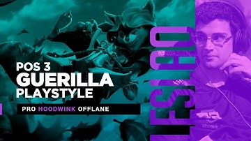 HOODWINK PRO GAMEPLAY OFFLANE BUILD 7.31D "LESLAO" PLAYER PERSPECTIVE - DOTA 2 GUIDE