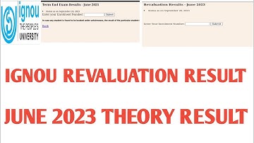 IGNOU 3 NEW NOTIFICATION REVALUATION RESULT UPDATE 🔥