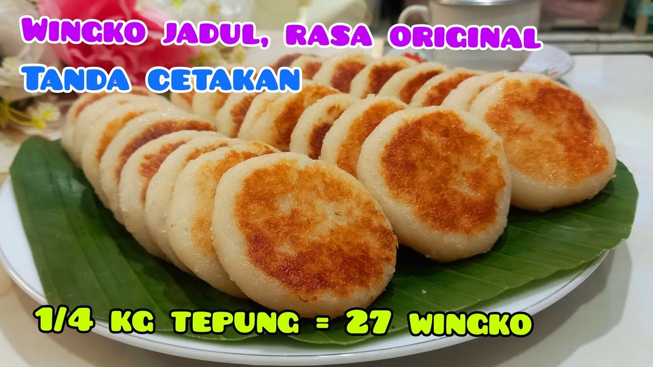 Wingko resep jadul rasa original gurih anti ribet #wingko #wingkobabatteflon