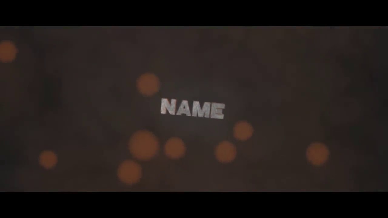 [PZP] Free Orange Intro Template by xMorales.