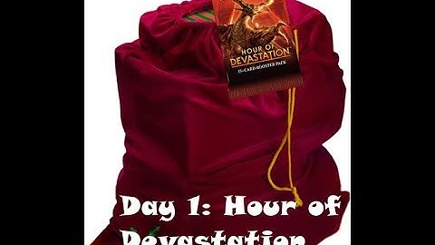 Magic The Gathering: 25 Days of Booster Packmas Opening Day 1:Hour of Devastation