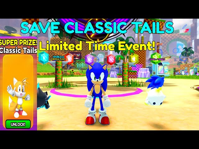 Fastest way to unlock Classic Tails in Sonic Speed Sim! #SonicHub #Son