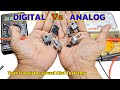 baru tau ternyata cek transistor menggunakan multitester digital dan analog beda acuan probe