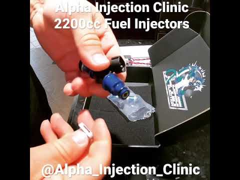 Unboxing Alpha Injection Clinic 2200cc Fuel Injectors