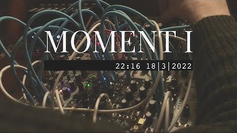 A Moment In Time - I - SUBHxCASE #moog #subharmonicon #modular