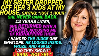 My Sister Dropped Off Her 3 Kids At My House, Saying, Just 1 hour. 12 Years Later She Sued Me for