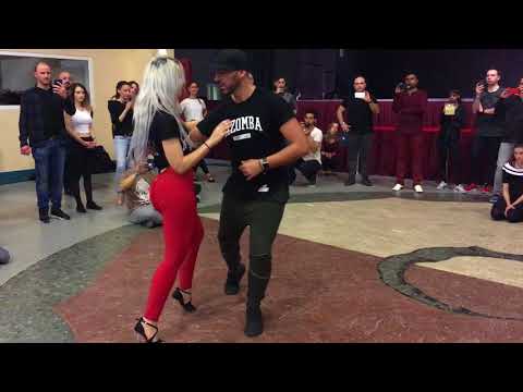 Sara Lopez & Ivo Vieira dancing Kizomba at BachaaKizzz 1st Edition (Stuttgart)