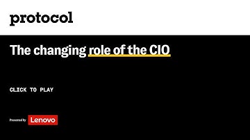 The changing role of the CIO