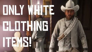 ALL-WHITE OUTFIT IN RED DEAD ONLINE