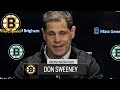 Don sweeney reacts to hampus lindholm trade  extension  press conference