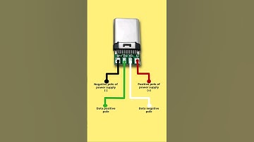 Usb type c wire connection 🤓 #typec