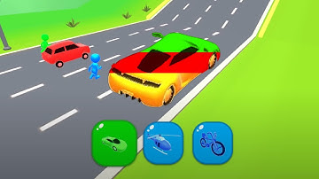 Shape-Shifting | All Levels Gameplay Walkthrough(Android/iOS) Level 201-210 Update