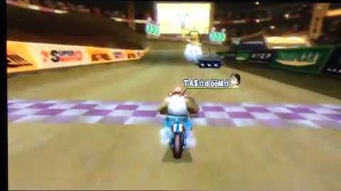 Mario Kart Wii GCN waluigi stadium glitch lap count tutoria