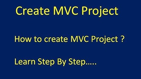 Asp.Net MVC Lecture 1