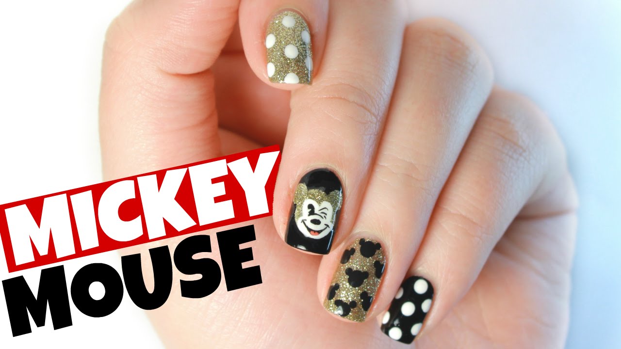 Mickey Mouse Nail Art Decals - wide 3
