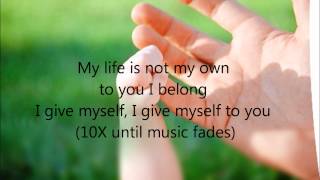 I belong to you with lyrics - William McDowell (live) chords