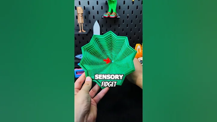 3D printed Sensory & Weird Expanding Fidget #3dprinted