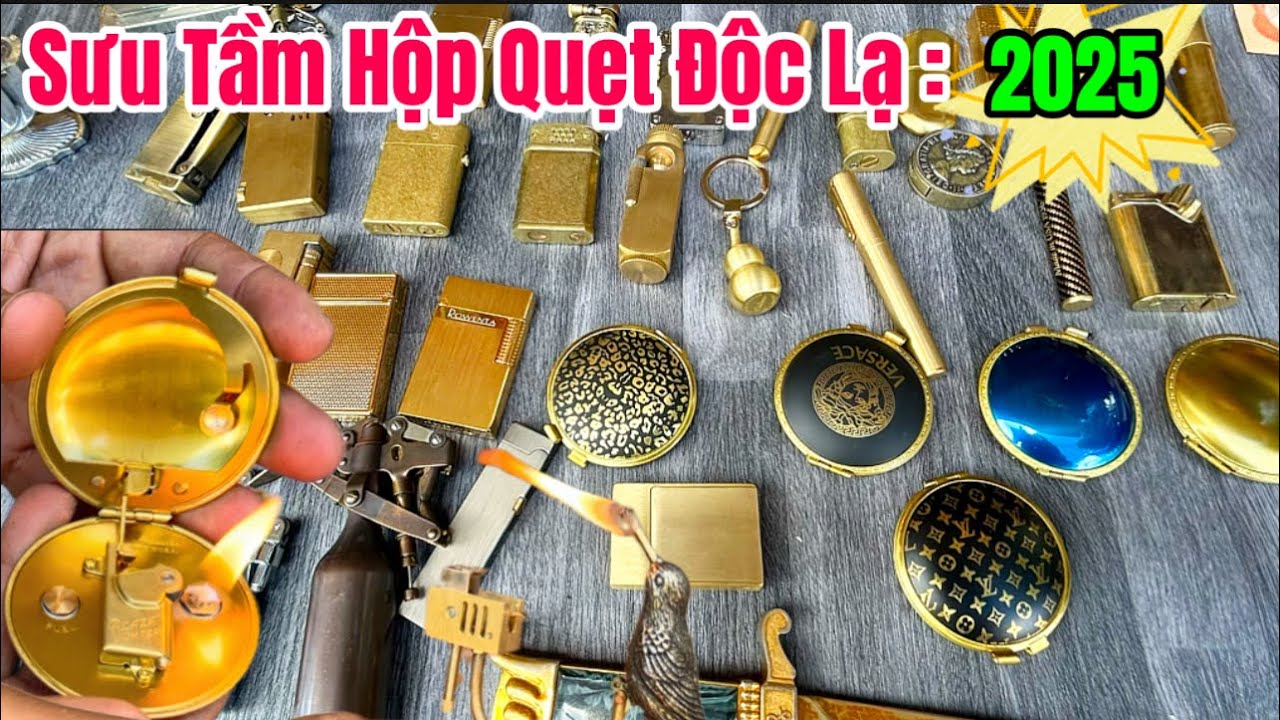 Mê Hồn Với Những Chiếc Hộp Quẹt Độc Lạ