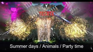 Summer Days Vs Animals Vs Party Time martin Garrix Mashup Tecate Pal Norte