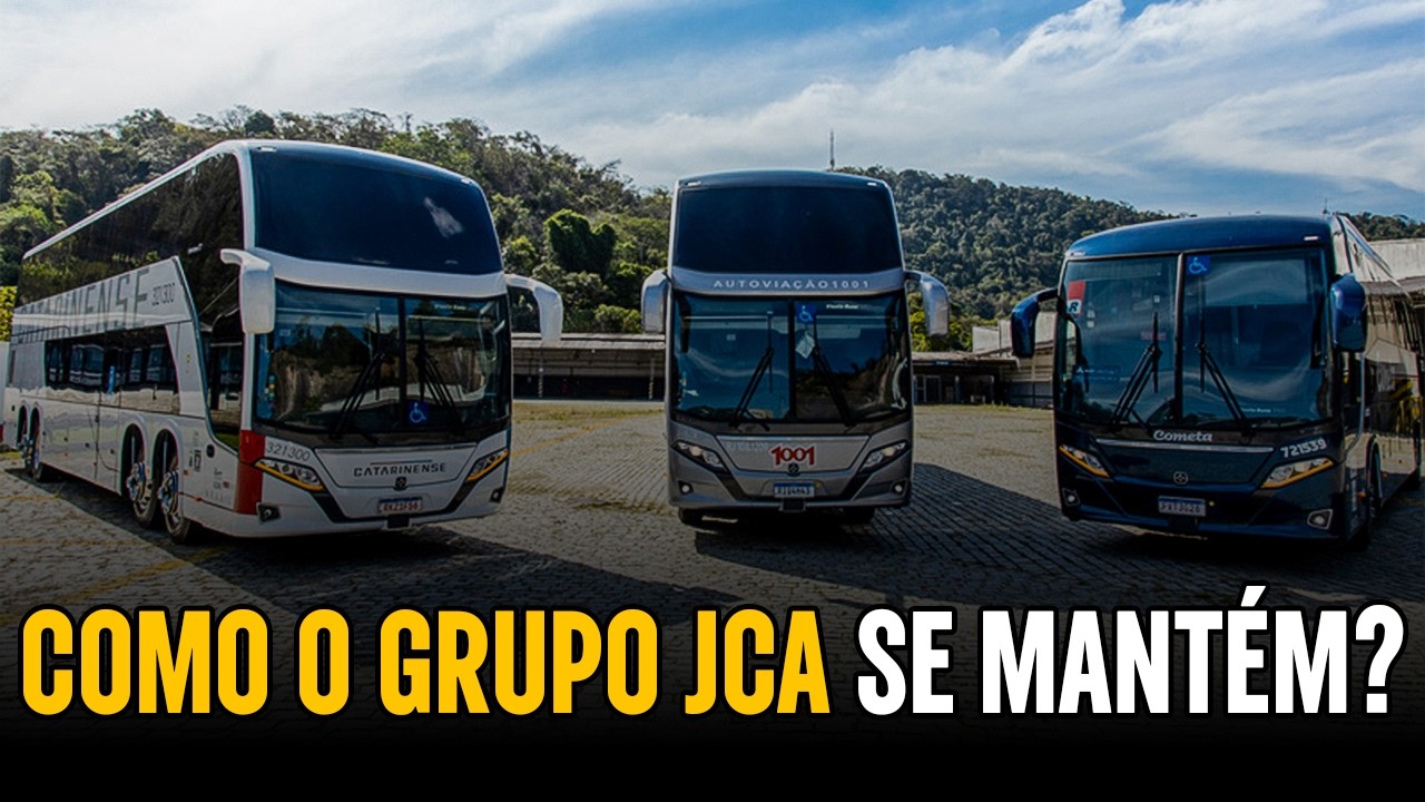VIAÇÃO COMETA, CATARINENSE, 1001...COMO O GRUPO JCA SE MANTÉM?