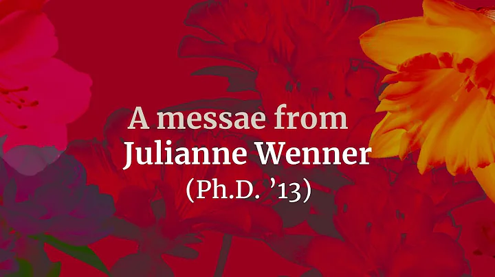 Julianne Wenner - 2021 Early Career Alumni Awards ...