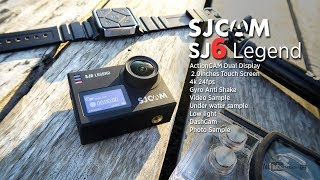 VLOG: SJCAM SJ6 Legend 4K WIFI Action Camera Unboxing & Hands-On + Video & Photo Sample [Ph]