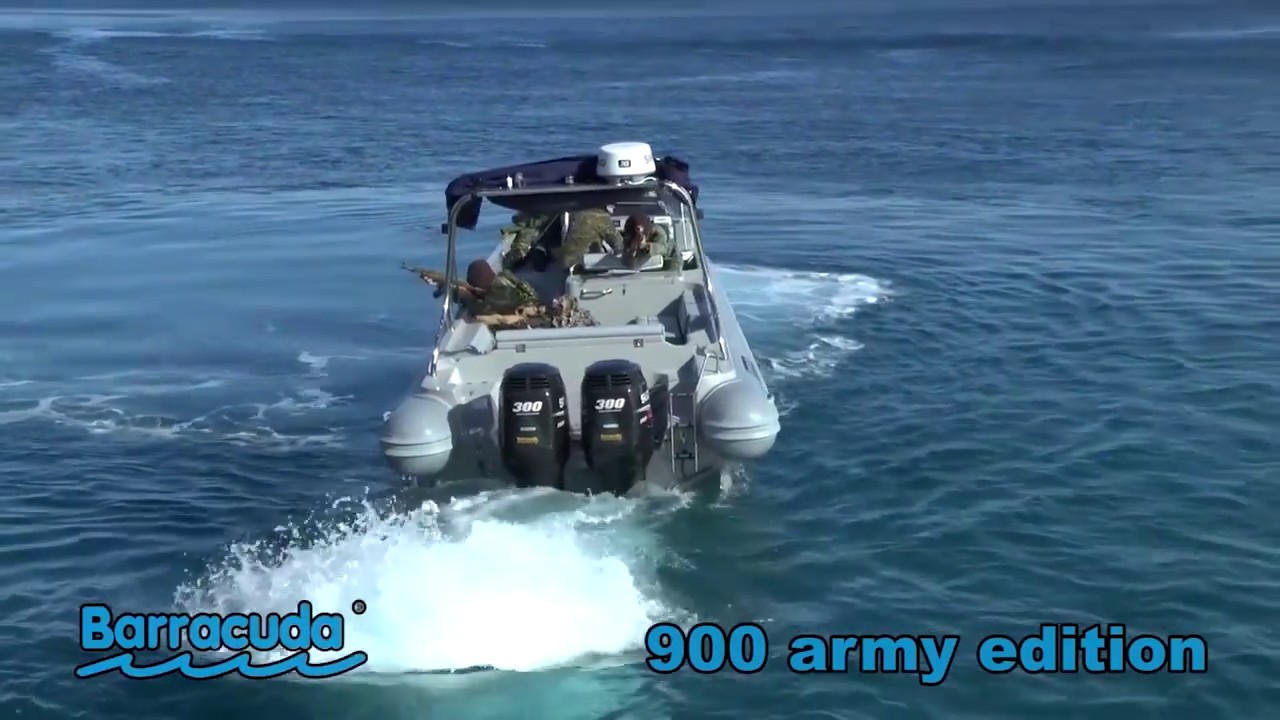 army navy rib - barracuda 900 army edition