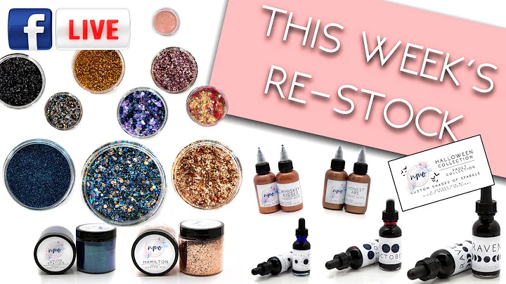 FACEBOOK LIVE: THIS WEEK'S RE-STOCK!!!