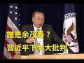 余茂春一夕爆红！习当局下令大批判。谁最绝配那两个字？中国网民抢答