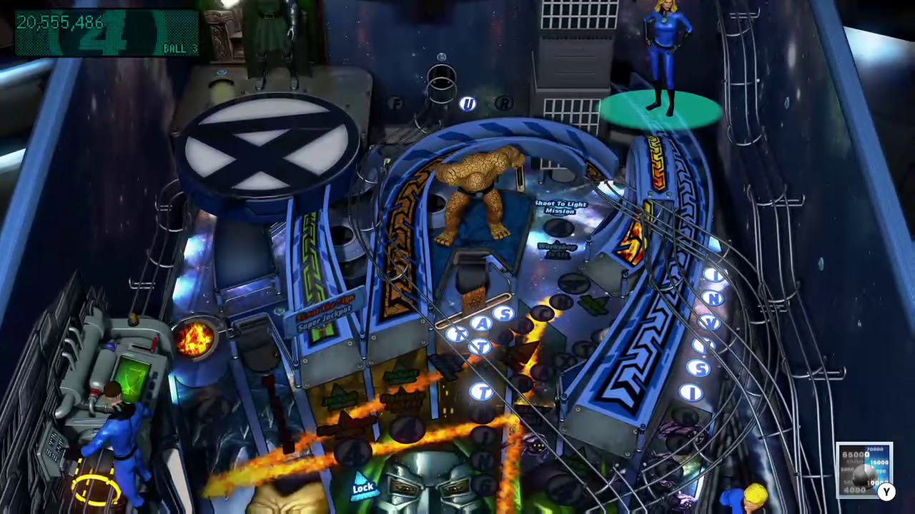 Pinball FX3 Fantastic Four Table Doomsday (10G) Achievement Guide