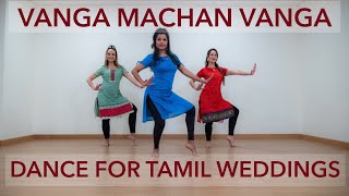 Vanga machan vanga | Dance for Tamil weddings | Choreography from Spain | Vinatha and company