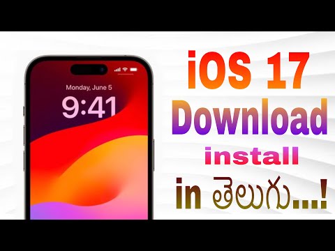 iOS 17 Developer Beta Free Download and Install in Telugu...!